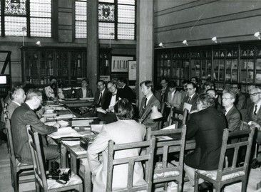 Assemblée générale constitutive. Les participants. Coll. FNARH.