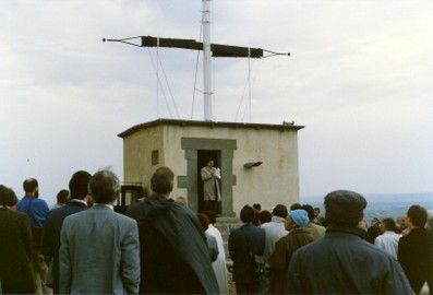 Discours de Claude Pérardel à l’occasion de l’inauguration de la tour Chappe de Jonquières. Coll. FNARH.