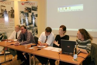 Présentation de la base Alexandrie. Photo J. Caumeau.