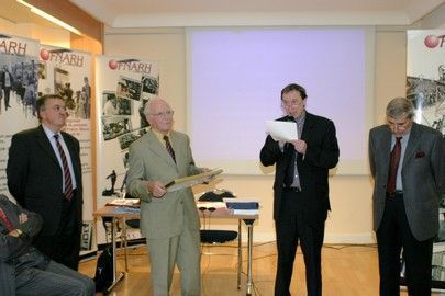 Hommage à Michel Ollivier. Photo J. Caumeau.