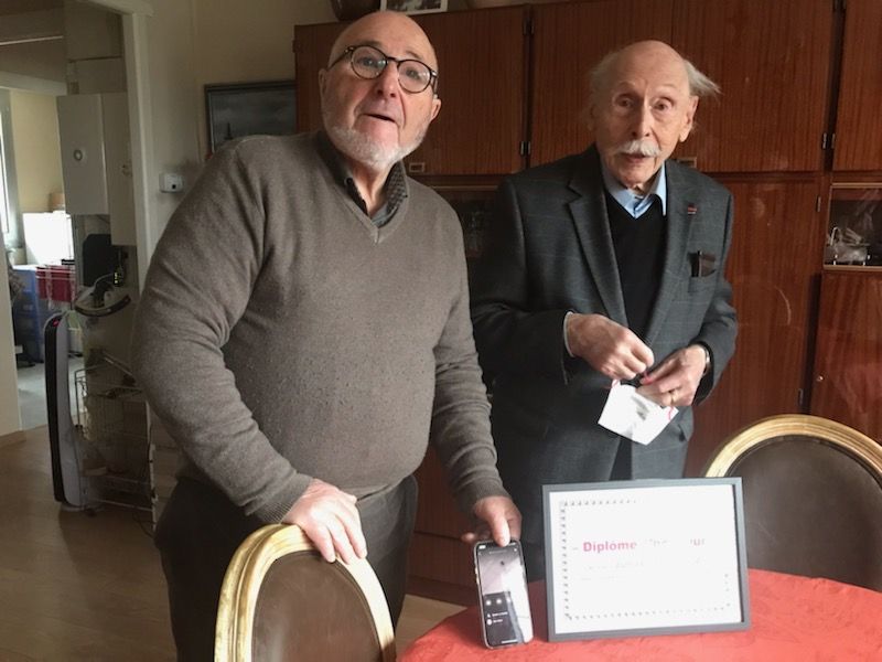 Pierre Arcangeli et Jean-Claude Montagné