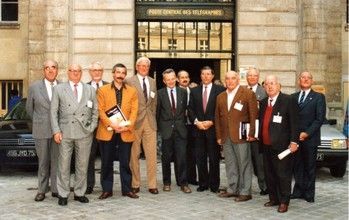 André Muset à l'extrême droite, 1993.