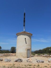Visite de la tour Chappe de Saint-Bauzille-de-la-Sylve (Hérault).