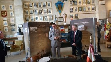 Yves-Tristan Boissan, président de l’UNATRANS et Jean-Claude Bastian.