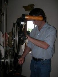 Bruno Bentz a la manoeuvre. Photo S. Viel.