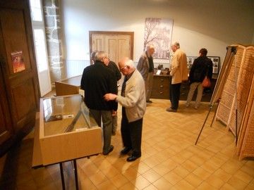 L’association ARMORHISTEL présente une exposition au cours de ces journées d’étude. Photo S. Viel.